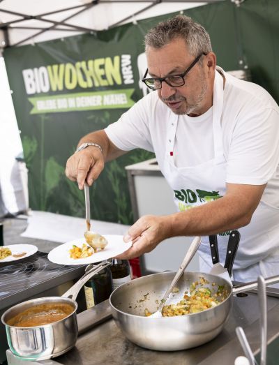Schaukochen auf Biowochen