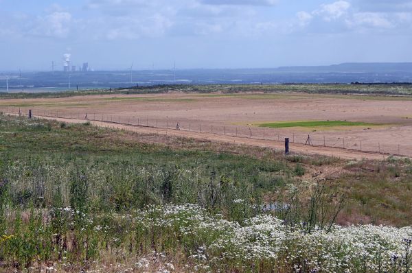 Sophienhöhe am Hambacher Tagebau