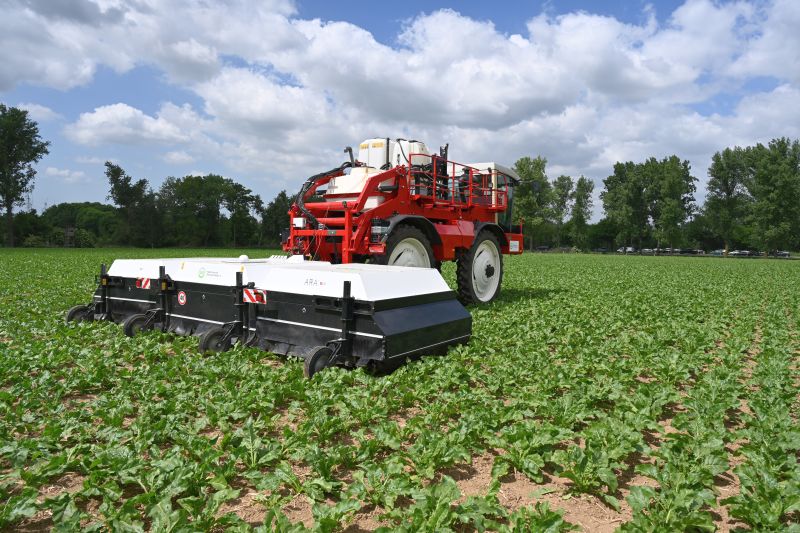 Feldtag Linnich: Spot-Spraying