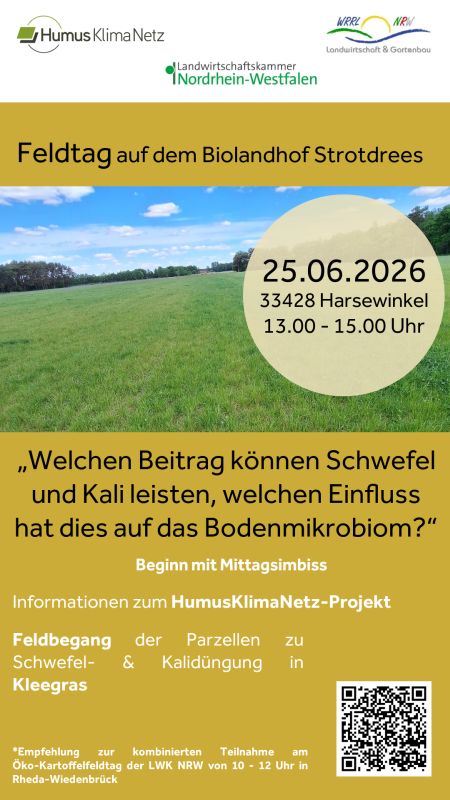 Einladung Feldtag Strotdrees