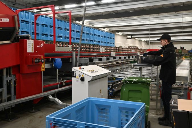 Paprikasortierung