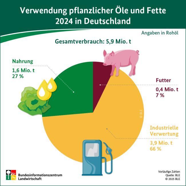 Pflanzliche Öle und Fette