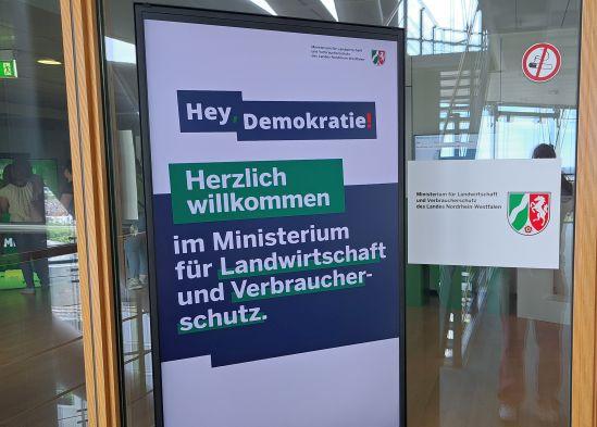 Tag der offenen Tür im MLV - Willkommen