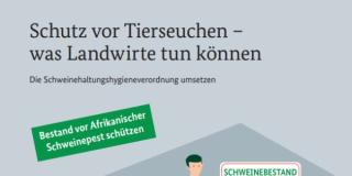 Infobroschüre Schutz vor Tierseuchen